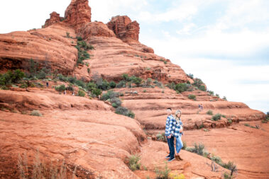 Sedona Arizona maternity portrait
