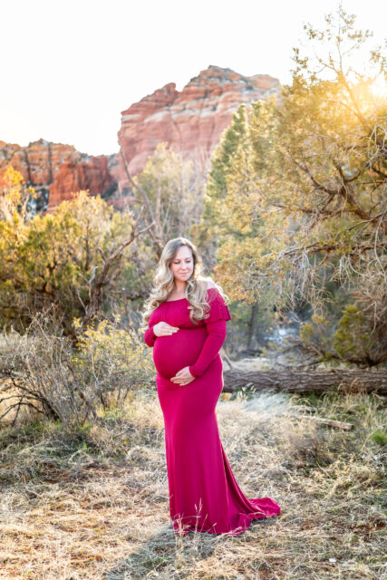 Sedona maternity photographer