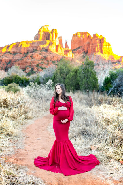 Sedona maternity photographer